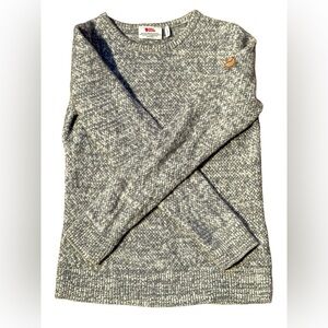 Fjallraven Grey Knit Sweater Medium